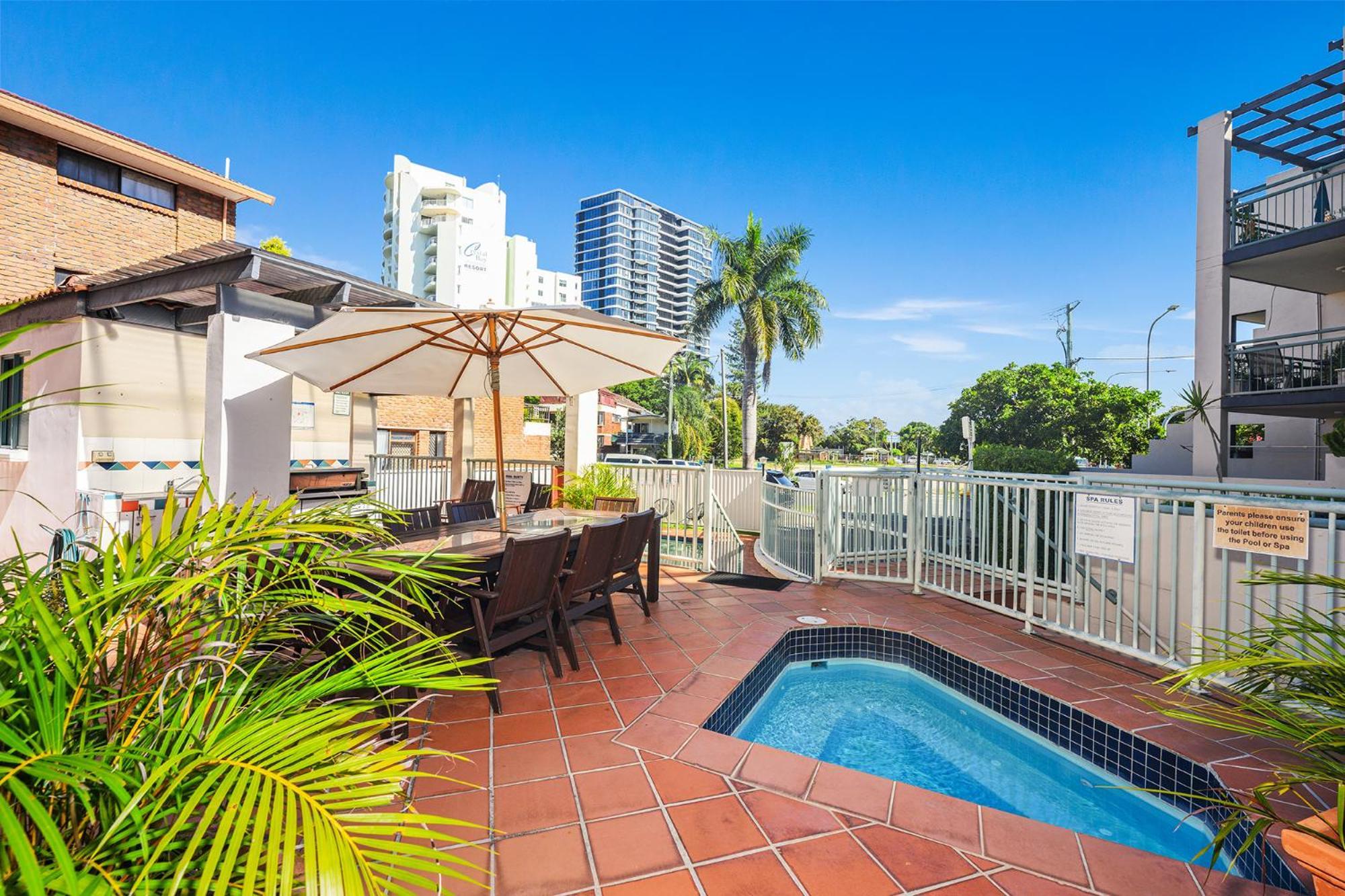 Aparthotel Santa Fe By The Broadwater Gold Coast Exterior foto